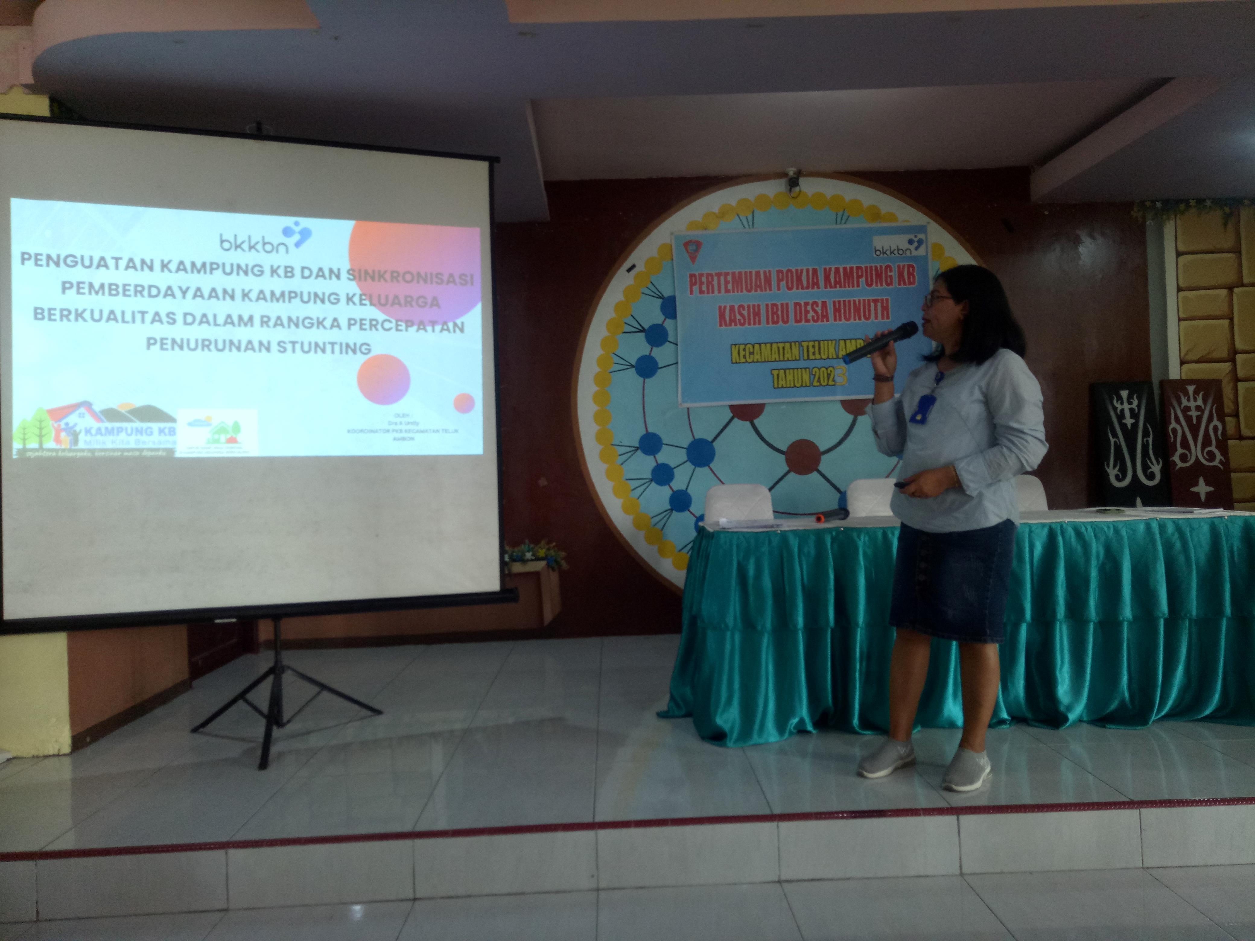 Penguatan Kapasitas Pokja Kampung KB dan  Sinkronisasi Program Dalam Rangka Penurunan Stunting 